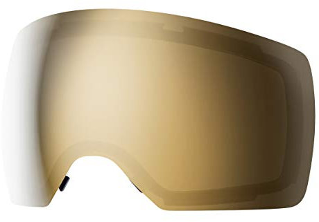 Smith Skyline XL Snow Goggle Replacement Lens (ChromaPop Sun Black Gold Mirror)