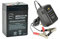 Rechargeable Battery 6 Volt 4.5AH 6V4.0 Sealed Lead Acid Battery & 6 Volt Mains Charger