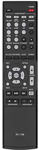 ASHATA RC1196 Fernbedienung für, Ersatzfernbedienung für Audio Video Receiver AVR-X520BT / AVR-S500BT / AVR-S510BT / AVR-X510BT.