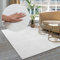 the carpet Premium Moderner Hochflor Langflor Wohnzimmer Teppich, Super Soft, Kunstfell, Flauschig, Felloptik, Creme, 140 x 200 cm