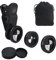 YACSEJAO Kit d'objectif 3 en 1 pour appareil photo de téléphone portable - Objectif super grand angle - Objectif macro Fisheye - Clip pour smartphones et tablettes PC