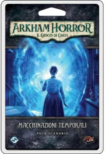 Asmodee - Arkham Horror, das Kartenspiel: Zeitmachinationen - Erweiterung Kartenspiel, LCG, Edition auf Italienisch