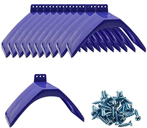 MODUODUO Pigeons Rest Stand with Screws 10 Sets Plastic Bird Perches for Dove Pigeon and Other Birds