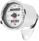 Motorrad Tachometer, 12V Universal Motorrad Kilometerzähler Tacho mit Kontrollleuchten Wasserdicht Tachometer für Boot, Auto, LKW, Marine, GPS, Kilometerzähler