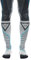 Dainese Dry Long Socks, Motorrad Socken Lang Sommer, für Damen und Herren, Schwarz/Blau, EU 45-47