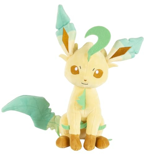 Pokémon Leafeon Plush - 8-Inch Plush with Authentic Details