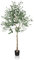 YOLEO Kunstpflanze Olivenbaum 150cm Kunstbaum Künstliche Pflanzen echt aussehend für Innenraum Balon Schlafzimmer Büro Garten Hochzeit Party Deco, 018LVB