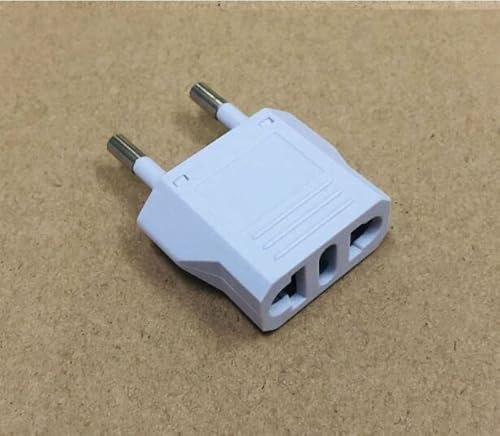 UBeesize Eurostecker, Flachstecker Steckdosenstecker 250V 2.5A Schraubanschluss Lose, Schwarz