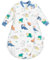 MIKAFEN Baby Schlafsack Winter 3,5 Tog mit abnehmbaren Ärmeln, Schlafsack aus 100% Baumwolle mit Armen, Grüner Dinosaurier 68-80cm/6-14 Monate