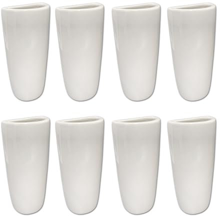 8er Set Luftbefeuchter Keramik Raumbefeuchter 350ml Heizkörper Verdampfer Wasserverdunster Inkl. Duftöl Verdunster für Heizung