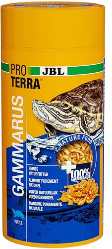 JBL Proterra GAMMARUS 1 Liter Leckerbissen aus Bachflohkrebsen für alle Wasserschildkröten