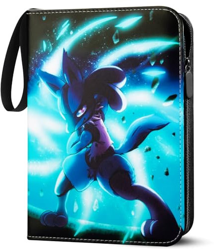Sammelkarten Album,Sammelalbum für Pokemon Karten,900 Pockets 50 Seiten 9 Taschen Karten Halter Sammelbuch Sammelkartenalben