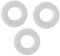 3 Packs Flush Valve Seal,Durable Toilet Cistern Seal Rubber,Diaphragm Base Sealing Washer Replacement,Clear Drain Valve Diaphragm Washers Ring Gaskets Parts prevent leakage For Toilet Kitchen