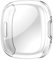 Hülle für Fitbit Versa 4/Sense 2 Schutzfolie Schutzhülle, Silicone TPU Displayschutz Case Cover, Anti-Kratz Anti-Staub Schutz Gehäuse für Fitbit Versa 4/Sense 2 (Transparent)