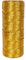 Metallic String for Crafts - 100m Gold Twine, 1.5mm Non-Elastic Rope Cord, Crafting Thread Wire for DIY Projects, Gift Wrapping (Gold)