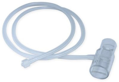 CPAP-Adapter inkl. 80 cm PVC-Schlauch | Luer-Lock-Adapter | Schutz vor Kreuzkontaminationen | zur Titration im Schlaflabor und ambulante Therapieüberwachung | 100 Stück/Packung