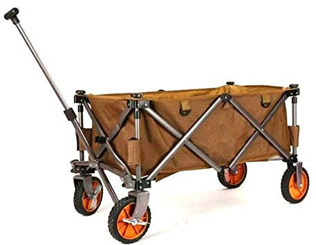EPOTRDCV Chariot de Jardin Pliable à Quatre Roues, Chariot de Jardin Portable, Chariot Pliable, capacité de Charge de 100 kg, pour Le Jardinage et Les activité