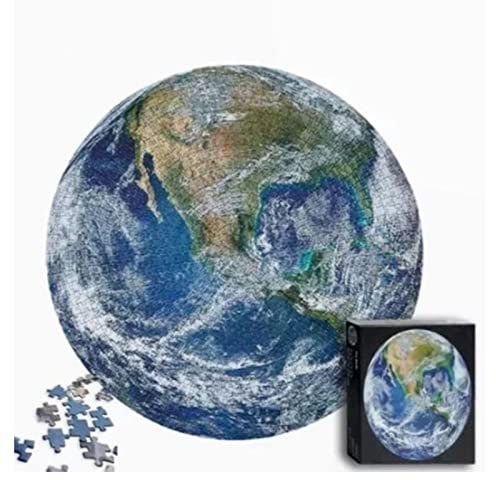 1000 -teiliges Rund -Erde -Puzzle für Erwachsene Endlose Herausforderung Hochauflösende Puzzles