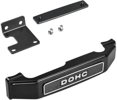 CHINGLAY Gabelrohrabdeckung – Kompatibel mit Kawasaki Z900RS 2018-2025 Dekorative Abdeckung der Hupe unter dem Scheinwerfer – CNC-gefrästes Aluminium Custom-Teil Zubehör (Schwarz)