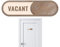Acunny Panneau de confidentialité, panneau de salle de bain libre | Porte de confidentialité coulissante signe occupé librement, indicateur privé non disponible non disponible Décoration en bois pour