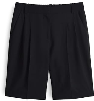 OPUS Damen Shorts | Bermuda Maiga Relaxed mit Komfortbund Black, 38