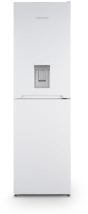 Montpellier MFF183EWWD - White 50/50 Frost Free Fridge Freezer with Water Dispenser - 173L - E energy