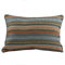 McAlister Textiles Curitiba | Bunt gemusterter Kissenbezug für Sofakissen | 50 x 30 cm in Orange & Blaugrün | farbenfrohe Deko Kissenhülle für Sofa, Bett, Couch, Kissen