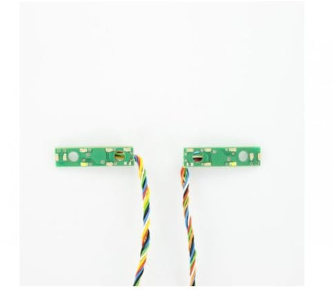 Carson 500907385 1:14 7.2 V 6 Chamber LED Board Uni, RC Accessories for Tamiya Trucks, Parts, Tuning Parts, Model Making, Made in Germany