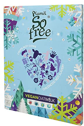 Plamil so Free Vegan/Dairy Free Advent Calender