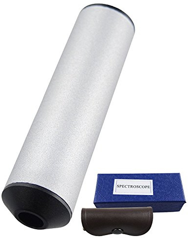 55 mm Juwelier Spektroskop/Mikroskop Lupe im Taschenformat aus langlebigen Edelstahl und Aluminium zur Vergrößerung und Untersuchung von Diamanten, Edelsteinen, Antiquitäten und anderen Hobbys