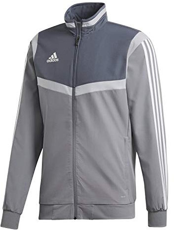 adidas Herren Tiro19 Pre Jkt Jacke, Gris/Blanco, M EU