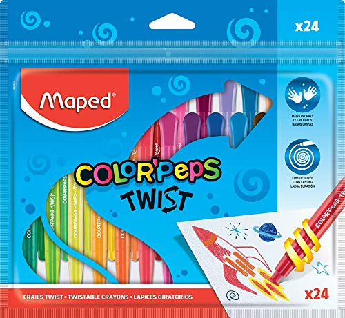 Maped Color'Peps Twist Buntstifte, 24 Stück