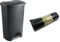 Addis Everyday Family Pedal Bin, 50 Litre, Black + 20x Liners