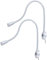 Lunartec Bettlampe: 2er-Set LED-Bett- & Leseleuchten, Schwanenhals & USB-Ladebuchse, je 3W (LED Lampe Schwanenhals, Bettleuchte, iPhone Ladestation)