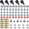 PC Computer Screws Standoffs Set Kit and M.2 Standoff and Screw for M.2 Drives for Computer Case SSD Motherboard Fan Power Graphics