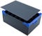 Caterbox B190 Black Glassware Storage Boxes (24 Cells + Lid) Max Glass Size: H190 x W78mm