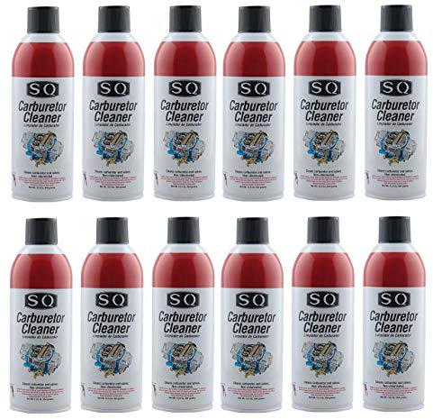 SQ Carburetor Cleaner, 12 pack, 12.5 Oz per bottle