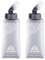 TRIWONDER Flasque Running 250ml 420ml 500ml Bouteille d'eau Souple Gourde Sport Souple Pliable Poche Hydratation pour Marathon (Gris - 250ml - 2 Pièces)