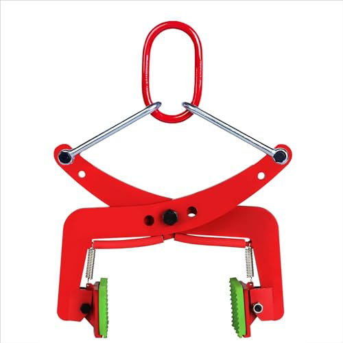 Pince de Levage Pierre 661Lbs Pince de Levage Verticale Ouverture Réglable Pince Plaque Verticale pour Levée et Transport Fixture Dalle Marbre Pince de Levage Verticale