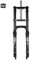 LvTu 20/26 Zoll MTB Fatbike Gabel 4,0 Reifen Schnee/Strand Bergab Federgabel 160 mm Federweg für Mountainbike BMX E-Bike (Size : 26 inch)