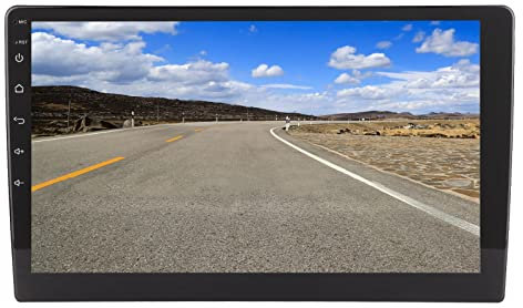 10,1 Zoll Touchscreen Bluetooth Auto GPS Navigation, Unterstützt WLAN Netzwerke, 1 G RAM und 32 G Rom, Parkassistent Secure Reverse, Digital Media Receiver für Android 8.1