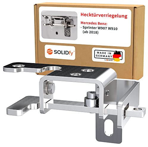 SOLIDfy® - Bloqueo del portón trasero para Mercedes Sprinter W907 W910 (VS30) | Protección antirrobo del portón trasero