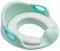 Toilettensitz Kinder, WC Sitz Toilettenaufsatz, Kindertoilettensitzaufsatz mit Sanft Kissen und Spritzschutz, Töpfchentrainer für Jungen und Mädchen, Toilettentrainer für Kinder 1-7 Jahre, Grün