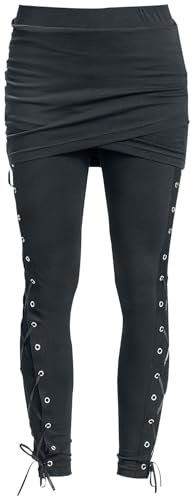 Vixxsin Ina Leggings Frauen Leggings schwarz S 95% Baumwolle, 5% Elasthan Gothic, Punk, Rockwear