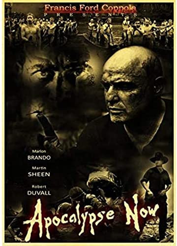 Poster Apocalypse Now Filmplakat, Vintage-Filmplakat, Wandkunst, Bilder, Poster Und Drucke, Leinwandgemälde, Heimdekoration 50X70Cm Kein Rahmen