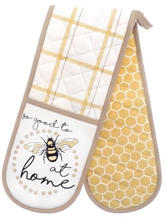 Bee at Home Double Oven Glove Heat Resist Glove Mitt