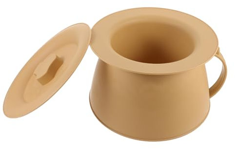 Holibanna Orinal Con Tapa Orinal De Noche Botella Con Tapa Y Asa Cubo Orinal Orina Para Mujeres Hombres Niños Embarazadas Adultos Mayores