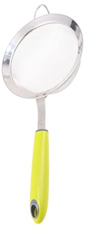 MAGICLULU Sieb Feinmaschiger Küchensieb Für Tee Öl Mehl Und Saft Rostfrei Und Leicht Für Backen Und Kochen
