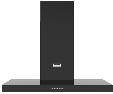 Stoves ST STERLING CHIM 90T BLK 90 cm Chimney Cooker Hood - Black