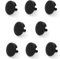 Air Fryer Rubber Bumpers, 8PCS Air Fryer Tray Rubber Bumpers Protective Feet Replacement Part for Ninja